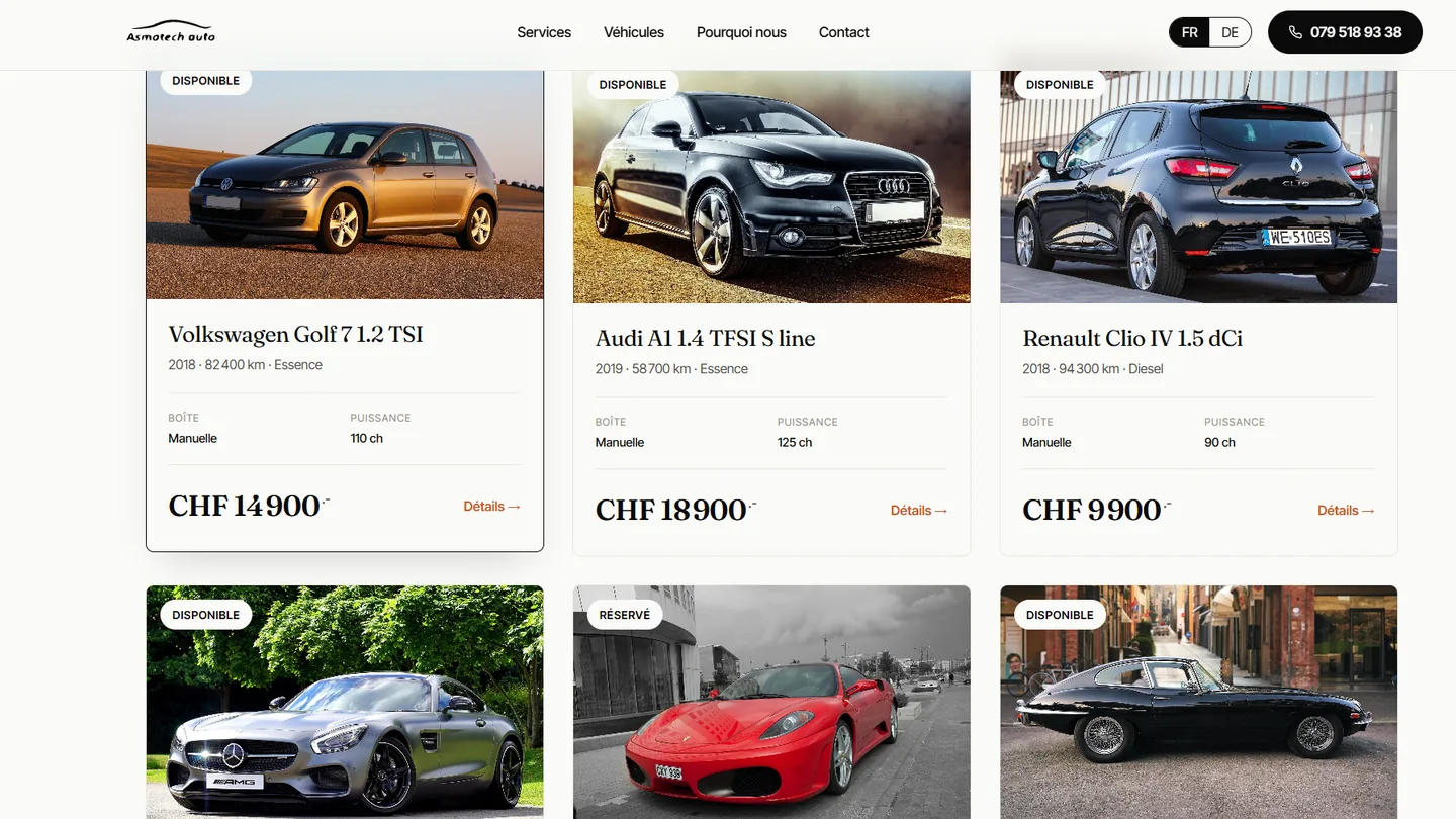 Screenshot of asmatechauto.ch